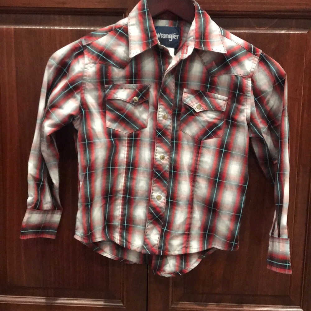 Boys Small Long Sleeve Button-Down Shirt